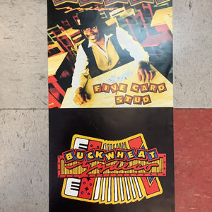 Buckwheat Zydeco "Five Card Stud" Promo - 1994 (Poster)
