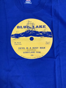 Sunnyland Slim Blue Lake Records T-Shirt