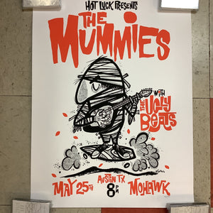 The Mummies with The Ugly Beats at Mohawk - 2024 (Poster)