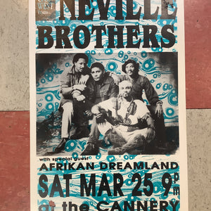 Neville Brothers at The Cannery (Poster)