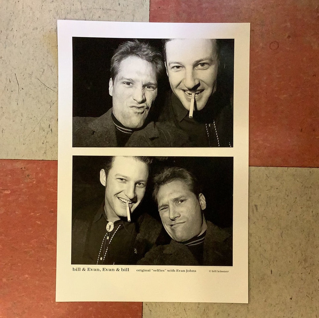 Bill Leissner Photo - Selfie with Evan Johns