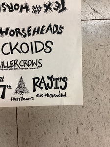 The Hickoids at Raji's (Poster)