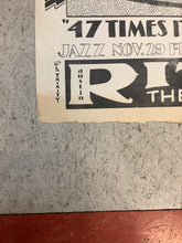 Load image into Gallery viewer, Electromagnets at Austin Ritz Theatre - 1974 (Poster)
