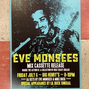 Eve Monsees Mix Cassette Release at Big Henry's (Poster)