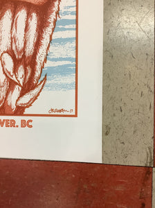 Metallica at BC Place - 2017 (Poster)