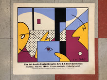 Load image into Gallery viewer, 1st Austin Poster/Graphic Arts &amp; T-Shirt Exhibition at Liberty Lunch - 1984 (Poster)
