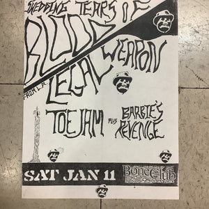 Legal Weapon at Bone Club (Poster)