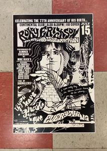 Roky Erickson's 77th Birthday Celebration - 2024 (Poster)