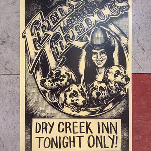 Freda and the Firedogs at Dry Creek Inn (Poster)