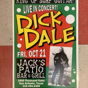 Dick Dale at Jack's Patio Bar & Grill - 2005 (Poster)