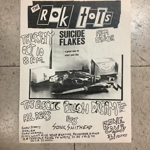 The Rok Tots at Bone Club (Poster)