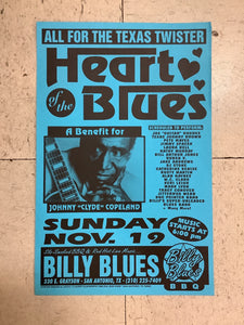 A Benefit for Johnny "Clyde" Copeland at Billy Blues - 1995 (Poster)