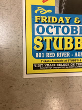 Load image into Gallery viewer, Willie Nelson at Stubb&#39;s BBQ - 2005 (Poster)
