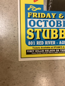 Willie Nelson at Stubb's BBQ - 2005 (Poster)