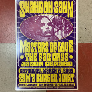 Shandon Sahm at Sam's Burger Joint - 2007 (Poster)