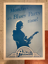 Load image into Gallery viewer, Mondays it's Blues Party Time at Antone's Nightclub - 1984 (Poster)
