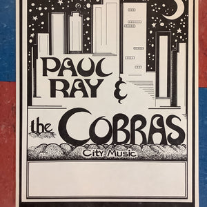 Paul Ray and The Cobras City Music (Poster)