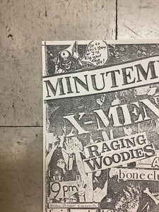 Minutemen at Bone Club (Poster)