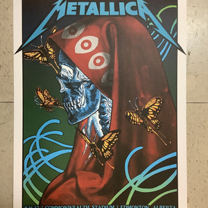 Metallica at Commonwealth Stadium - 2017 (Poster)