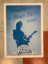 Load image into Gallery viewer, Mondays it's Blues Party Time at Antone's Nightclub - 1984 (Poster)
