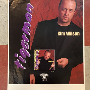 Kim Wilson "Tigerman" Promo Poster - 1993 (Poster)
