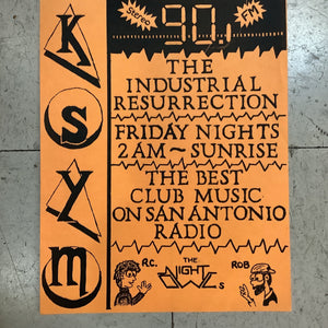 KSYM 90.1 FM - The Industrial Resurrection (Poster)