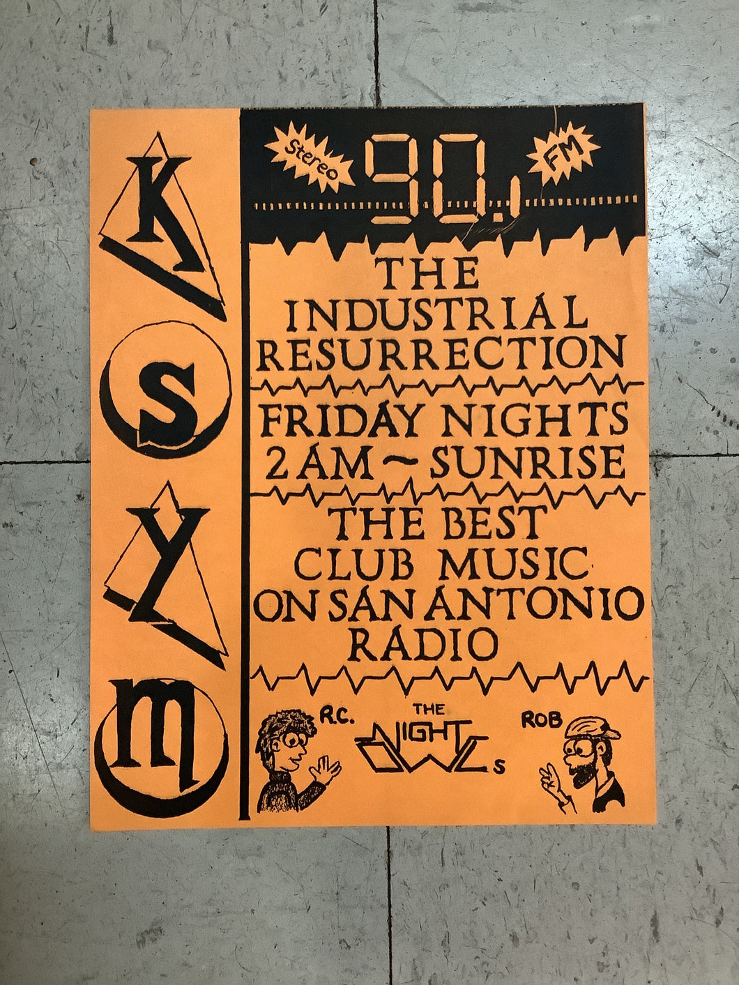 KSYM 90.1 FM - The Industrial Resurrection (Poster)