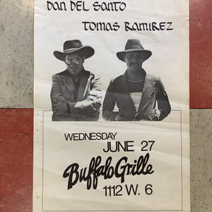 Dan Del Santo and Tomas Ramirez at Buffalo Grille (Poster)