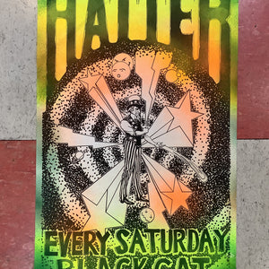 Hatter at Black Cat (Poster)