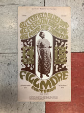Load image into Gallery viewer, Butterfield Blues Band, Jefferson Airplane, &amp; Big Mama Mae Thornton at Fillmore Auditorium - 1966 (Postcard)
