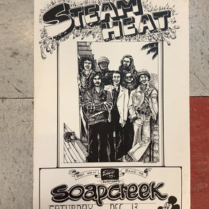 Steam Heat at Soap Creek Saloon - 1975 (Poster)