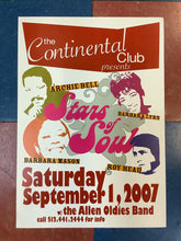Load image into Gallery viewer, The Stars of Soul at The Continental Club - 2007 (Poster)
