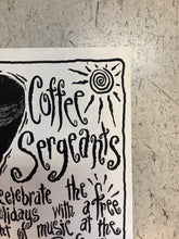 Load image into Gallery viewer, Coffee Sergeants at Cactus Cafe - 1990 (Poster)
