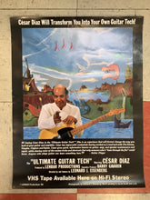 Load image into Gallery viewer, "Ultimate Guitar Tech" Starring César Diaz Promo - 1992 (Poster)
