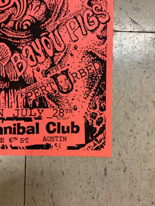 The Accüsed at Cannibal Club - 1991 (Poster)