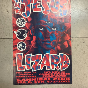 The Jesus Lizard at Cannibal Club - 1991 (Poster)