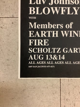 Load image into Gallery viewer, Dino Lee &amp; Blowfly with members of Earth Wind and Fire at Scholtz Garden (Poster)
