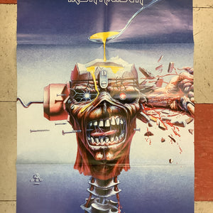 Iron Maiden "Can I Play With Madness"/"Seventh Son of a Seventh Son" (Poster)