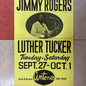 Jimmy Rogers and Luther Tucker at Antone's (Poster)