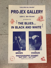 Load image into Gallery viewer, "The Blues in Black and White" at Pro-Jex Gallery (Poster)
