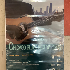 Chicago Blues Festival - 1986 (Poster)