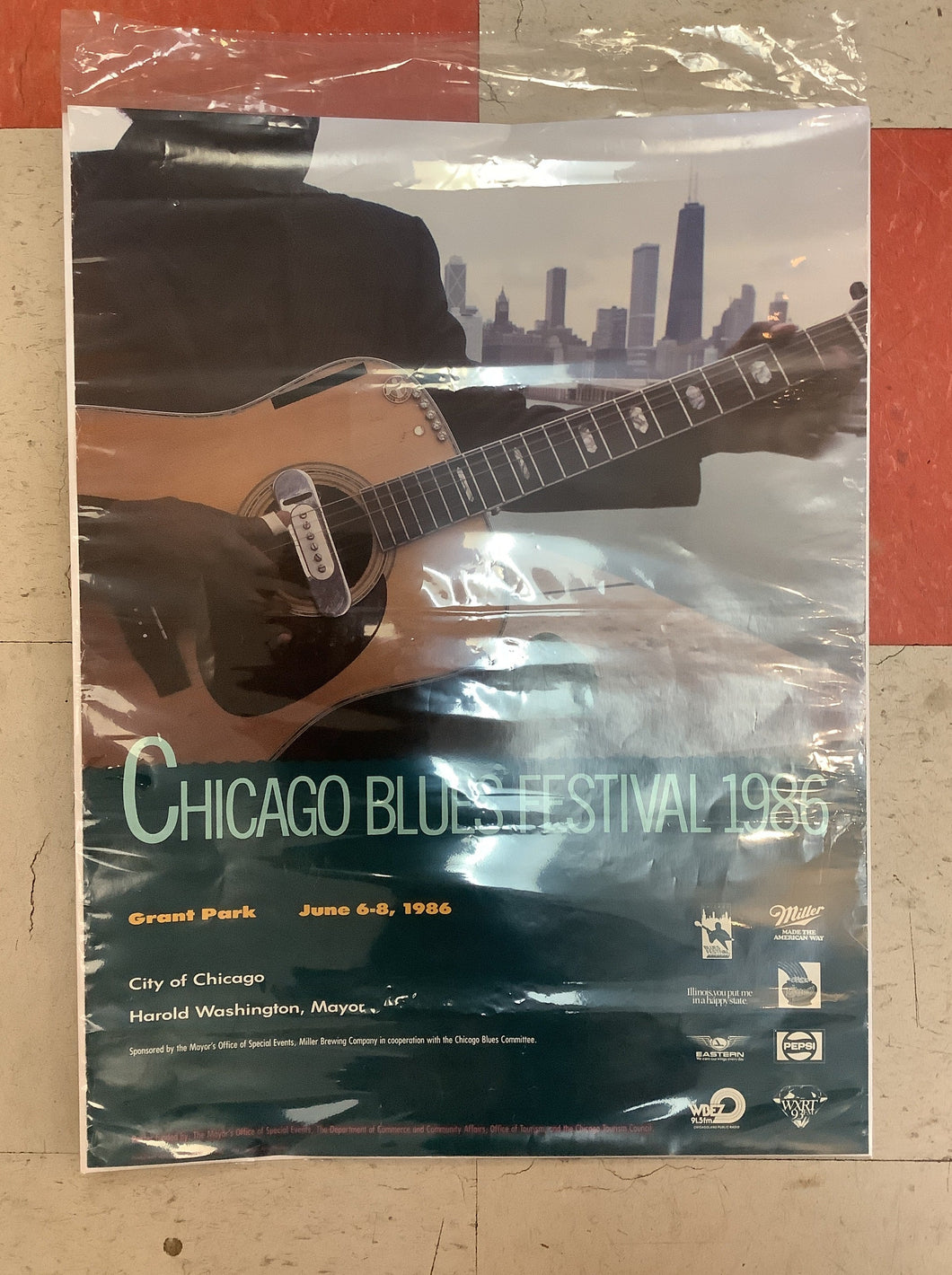 Chicago Blues Festival - 1986 (Poster)