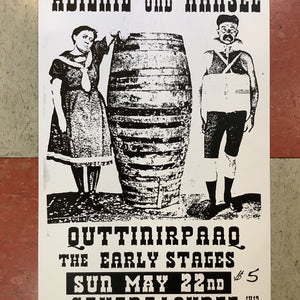 Abigail und Hansel at Sahara Lounge - 2016 (Poster)