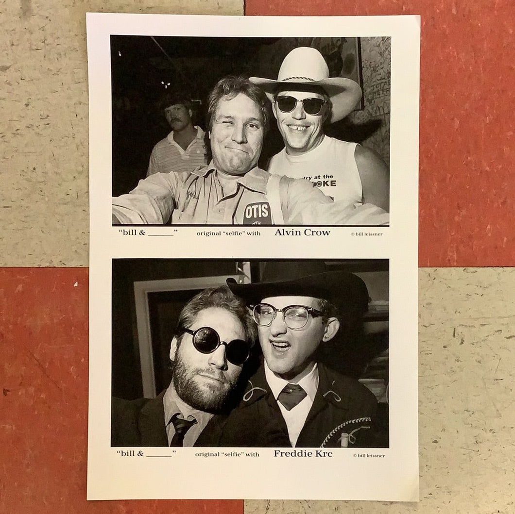 Bill Leissner Photo - Selfie with Alvin Crow & Freddie Krc