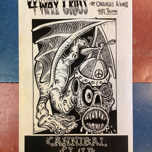 4 Way Cross at Cannibal Club - 1989 (Poster)