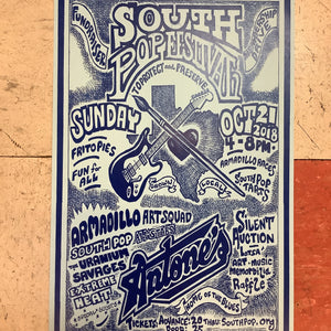 South Pop Festival at Antone's Nightclub - 2018 (Poster)