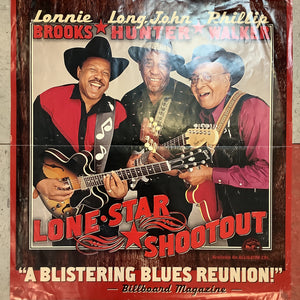 Lonnie Brooks, Long John Hunter, & Phillip Walker "Lone Star Shootout" Promo (Poster)
