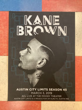 Load image into Gallery viewer, Kane Brown at Austin City Limits - 2019 (Poster)
