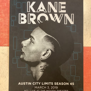 Kane Brown at Austin City Limits - 2019 (Poster)