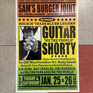 Guitar Shorty at Sam's Burger Joint - 2008 (Poster)